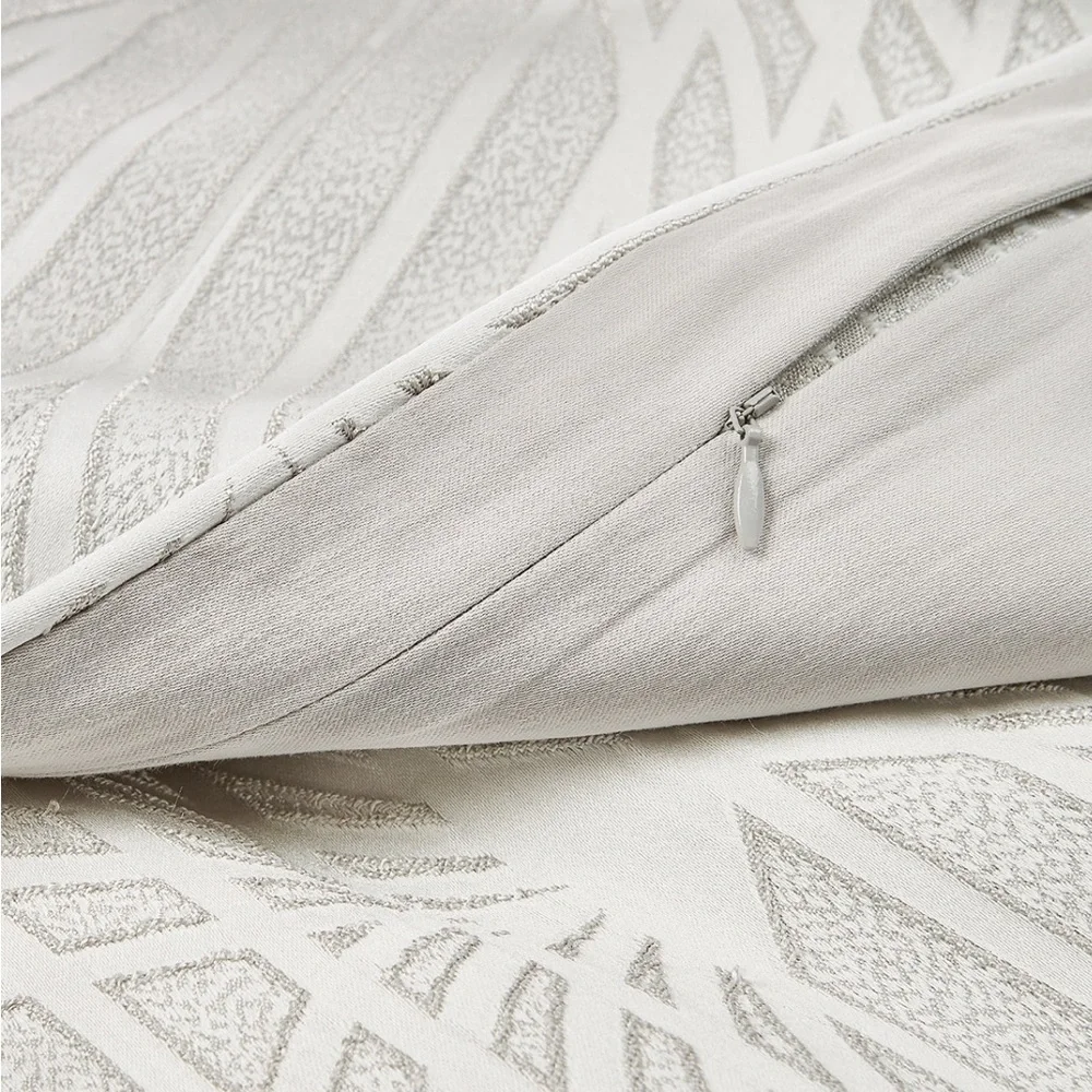 Hotel Collection Gray Duvet Cover Set